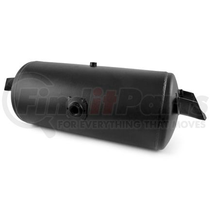 TSJ9508 by TRAMEC SLOAN - Black Coated Steel Air Brake Air Tank - 9.5" Tank Diameter, 1488 cu.in Capacity, 27.5" Length