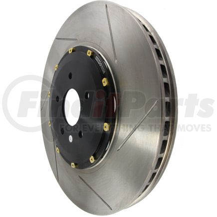 129.62144.11 by STOPTECH - StopTech AeroRotor 2 Piece Black Hat No Rotor Plain; Left