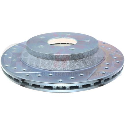 227.62033R by STOPTECH - StopTech Select Sport Drilled and Slotted Brake Rotor; Rear Right