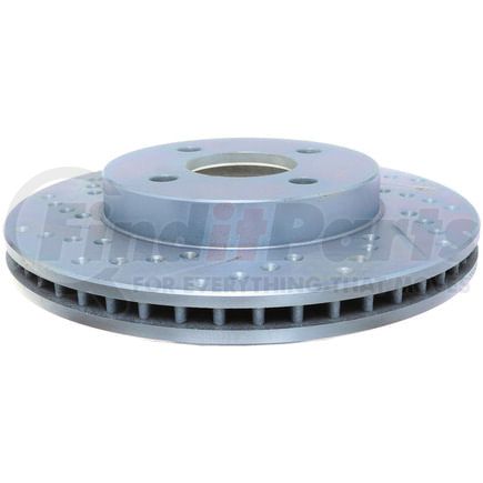 227.62072R by STOPTECH - StopTech Select Sport Drilled and Slotted Brake Rotor; Front Right