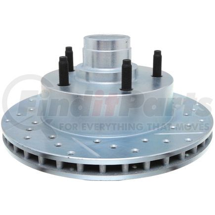 227.65039L by STOPTECH - Select Sport Drilled and Slotted Brake Rotor, Front Left