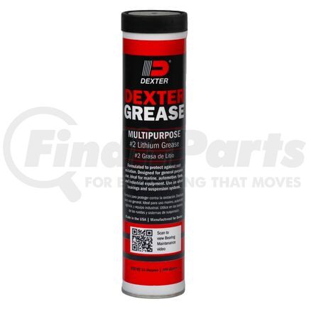 088-012-00 by DEXTER AXLE - Grease - 14 Oz. Tube, #2 Lithium Complex