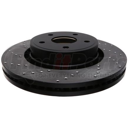 128.67064R by STOPTECH - StopTech Sport Cross Drilled Brake Rotor; Front Right