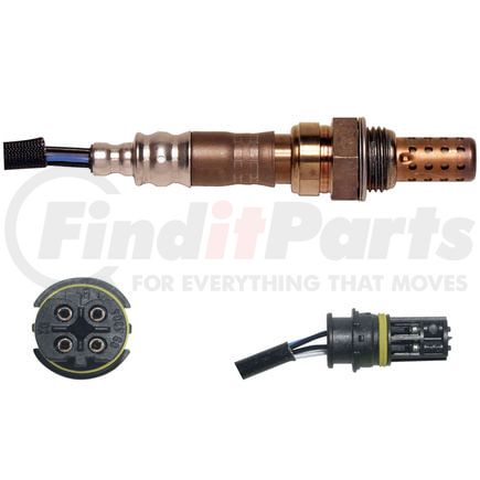 234-4672 by DENSO - Oxygen Sensor 4 Wire, Direct Fit, Heated, Wire Length: 13.39