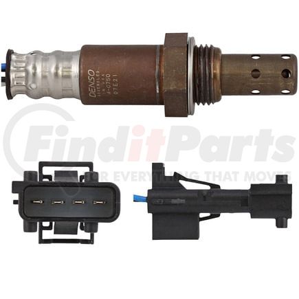 234-4822 by DENSO - Oxygen Sensor 4 Wire, Direct Fit, Heated, Wire Length: 39.76