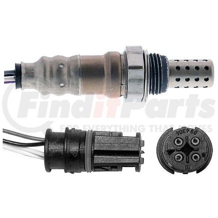 234-4877 by DENSO - Oxygen Sensor 4 Wire, Direct Fit, Heated, Wire Length: 17.13