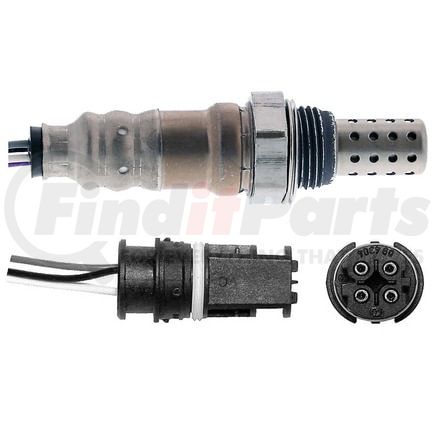 234-4897 by DENSO - Oxygen Sensor 4 Wire, Direct Fit, Heated, Wire Length: 34.84