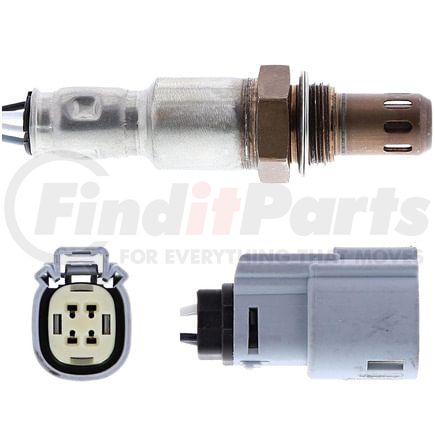 234-4966 by DENSO - Oxygen Sensor 4 Wire, Direct Fit, Heated, Wire Length: 17.56