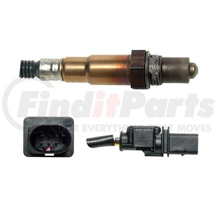 Denso 234-5148 Air / Fuel Ratio Sensor Air/Fuel Sensor 5 Wire, Direct Fit, Heated, Wire Length: 34.80