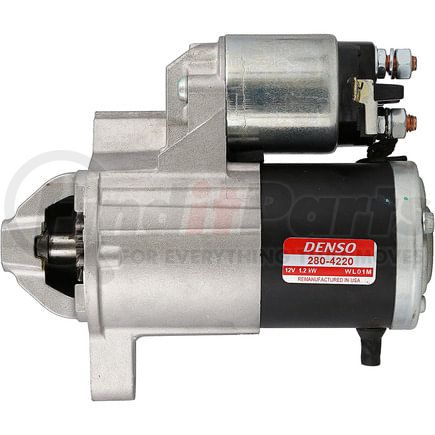 280-4220 by DENSO - DENSO First Time Fit® Starter Motor – Remanufactured