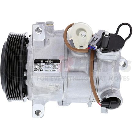 471-0834 by DENSO - NEW COMPRESSOR W/ CLUTCH