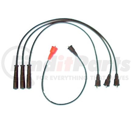 671-3001 by DENSO - IGN WIRE SET-7MM