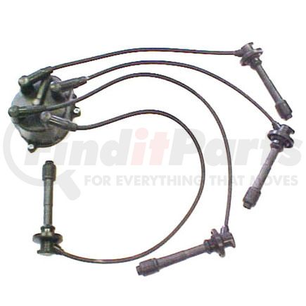 Denso 671-4160 Spark Plug Wire Set Cap and Wire Combo