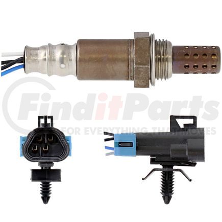 234-4332 by DENSO - Oxygen Sensor 4 Wire, Direct Fit, Heated, Wire Length: 11.42