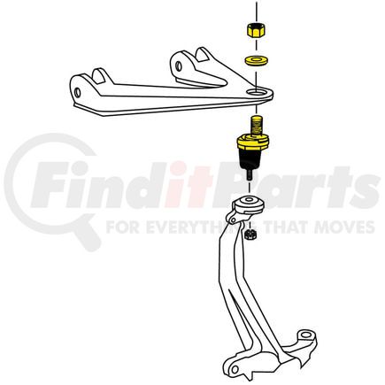 K90490 by QUICK STEER - QuickSteer K90490 Suspension Ball Joint