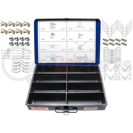 Raybestos A2831 Import Pad & Anti-Rattle Clip Tray