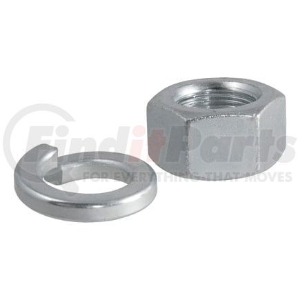 40105 by CURT MANUFACTURING - Replacement Trailer Ball Nut/Washer for 1-1/4in. Shank