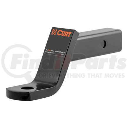 45050 by CURT MANUFACTURING - Class 3 Ball Mount (2in. Shank; 7;500 lbs.; 4in. Drop; 8-1/4in. Long)