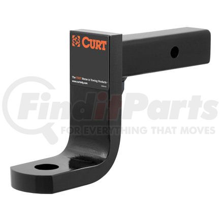 45446 by CURT MANUFACTURING - Class 4 Ball Mount (2in. Shank; 12;000 lbs.; 6in. Drop; 9-3/8in. Long)