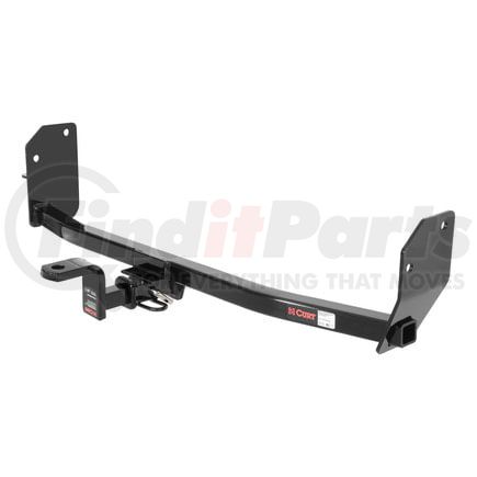 113123 by CURT MANUFACTURING - Class 1 Trailer Hitch; 1-1/4in. Ball Mount; Select Ford Mustang