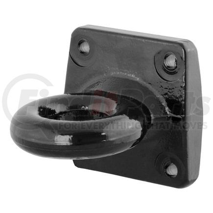 48550 by CURT MANUFACTURING - Flush-Mount Lunette Ring (35;000 lbs.; 2-1/2in. I.D.)