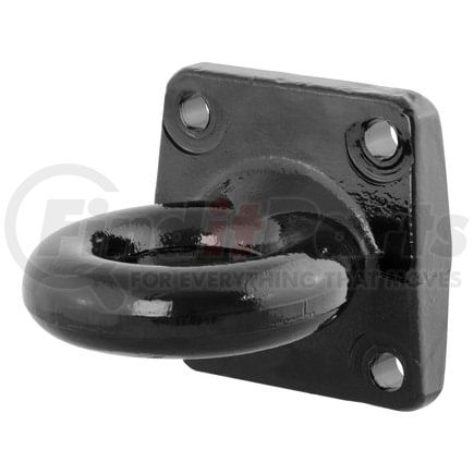 48560 by CURT MANUFACTURING - Flush-Mount Lunette Ring (60;000 lbs.; 3in. I.D.)