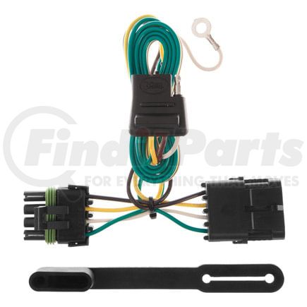 55315 by CURT MANUFACTURING - Custom Wiring; 4-Way Flat; Select GMC C1500; C2500; C3500; K1500; K2500; K3500