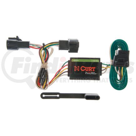 55325 by CURT MANUFACTURING - Custom Wiring; 4-Way Flat Output; Select Ford Ranger; Mazda B2300; B3000; B4000