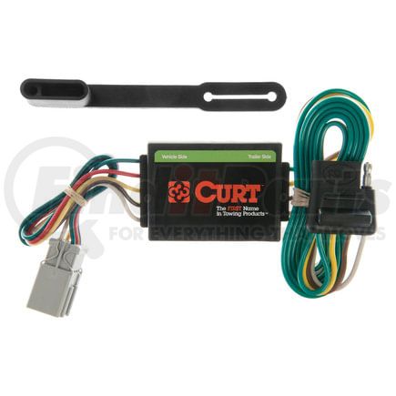 55336 by CURT MANUFACTURING - Custom 4-Flat; Select Honda and Acura Vehicles; OEM Tow Package Required