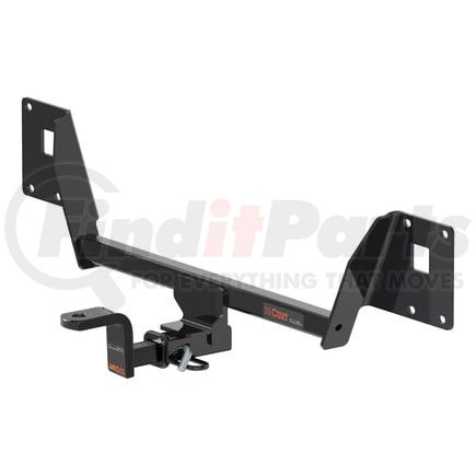 115643 by CURT MANUFACTURING - Class 1 Hitch; 1-1/4in. Ball Mount; Select Volkswagen Golf R (Concealed Main Bod