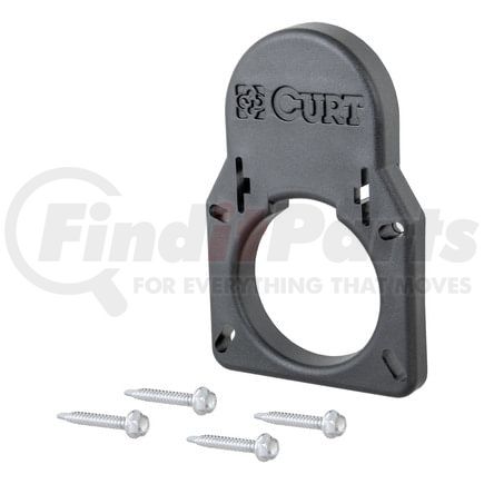 55417 by CURT MANUFACTURING - Chevrolet and GMC Truck Bed 7-Way Opening Cover Plate