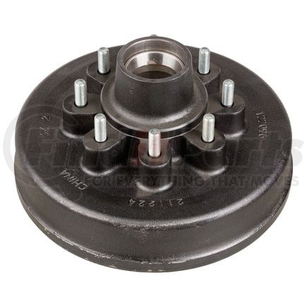 122096 by CURT MANUFACTURING - 12in. Brake Drum Hub Assembly for 7;000-lb. Axle-8 on 6.5in.;1/2in. Stud