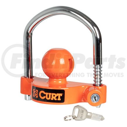 23090 by CURT MANUFACTURING - Universal Trailer Coupler Lock