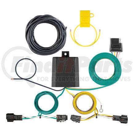 56499 by CURT MANUFACTURING - Custom Wiring Harness; 4-Way Flat Output; Select Kia EV6