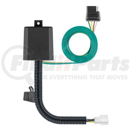 56509 by CURT MANUFACTURING - Custom Wiring Connector; 4-Way Flat Output; Select Acura RDX