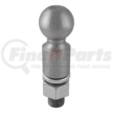 40087 by CURT MANUFACTURING - 2-5/16in. Trailer Ball (1-1/4in. x 2-5/8in. Shank; 2in. Rise; 25;000 lbs.; Raw S