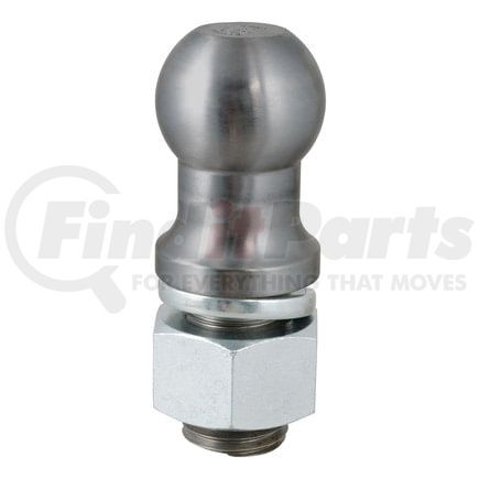 40089 by CURT MANUFACTURING - 3in. Trailer Ball (2in. x 3-1/4in. Shank; 30;000 lbs.; Raw Steel)