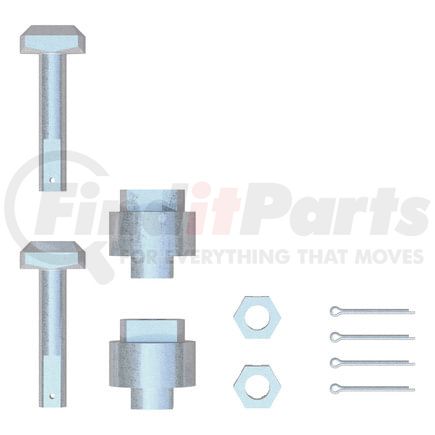 19204 by CURT MANUFACTURING - Replacement 5th Wheel Puck System Anchors for Ram (Small; Fits 16021; 16022)