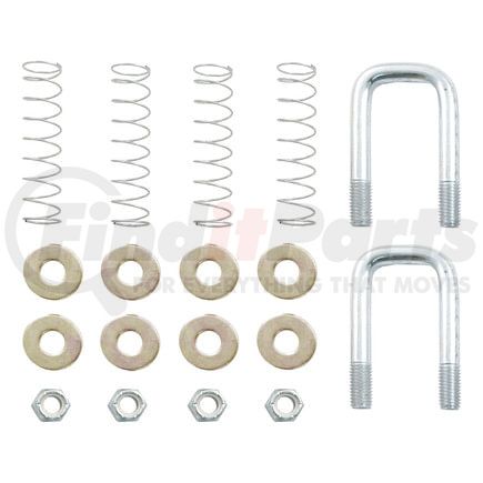 19260 by CURT MANUFACTURING - Replacement Original Double Lock Safety Chain Anchor Kit (Fits 60607)