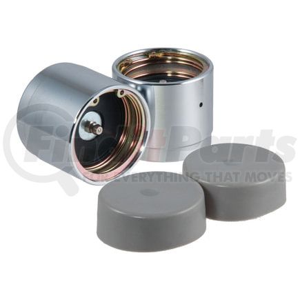 22232 by CURT MANUFACTURING - 2.32in. Bearing Protectors/Covers (2-Pack)