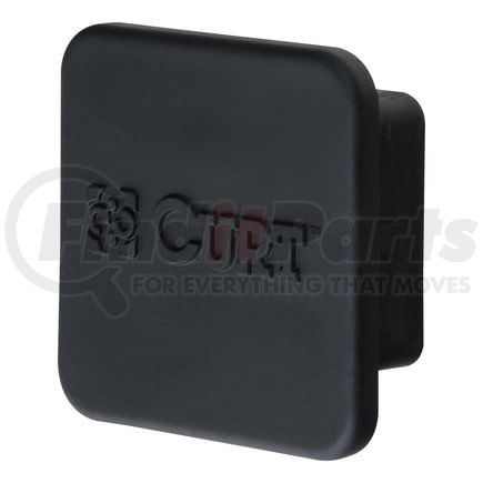 22278 by CURT MANUFACTURING - 2-1/2in. Rubber Hitch Tube Cover (Packaged)