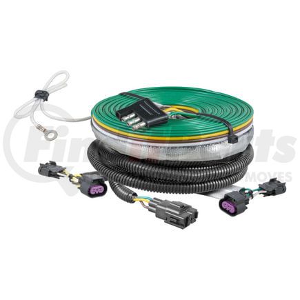 58932 by CURT MANUFACTURING - Custom Towed-Vehicle RV Wiring; Select Buick Enclave; Chevrolet Malibu; Traverse