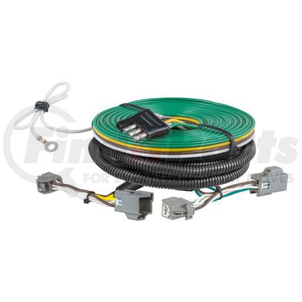 58976 by CURT MANUFACTURING - Custom Towed-Vehicle RV Wiring Harness; Select Ford Explorer