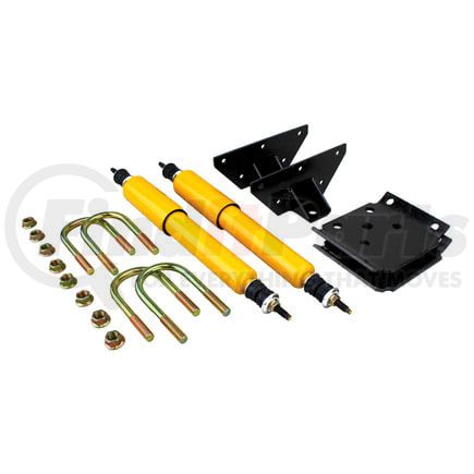 281281 by CURT MANUFACTURING - Heavy-Duty Shock Mount Kit-Fits 3in. Axle Tube