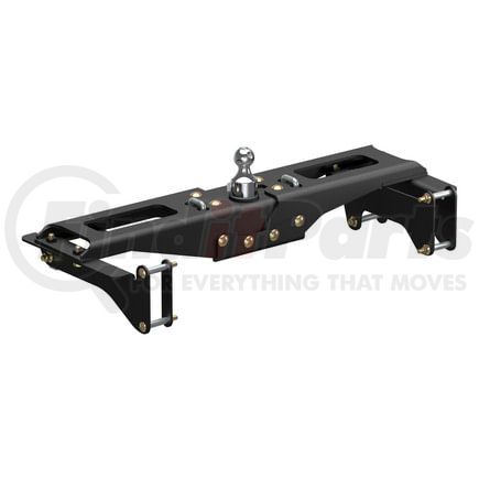 60642 by CURT MANUFACTURING - OEM-Style Gooseneck Hitch; Select Chevrolet Silverado; GMC Sierra 2500; 3500 HD