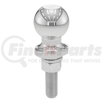 40019 by CURT MANUFACTURING - 2in. Trailer Ball (3/4in. x 3in. Shank; 3;500 lbs.; Chrome)