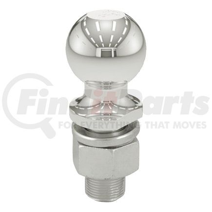 40055 by CURT MANUFACTURING - 2-5/16in. Trailer Ball (1-1/4in. x 2-5/8in. Shank; 15;000 lbs.; Stainless)