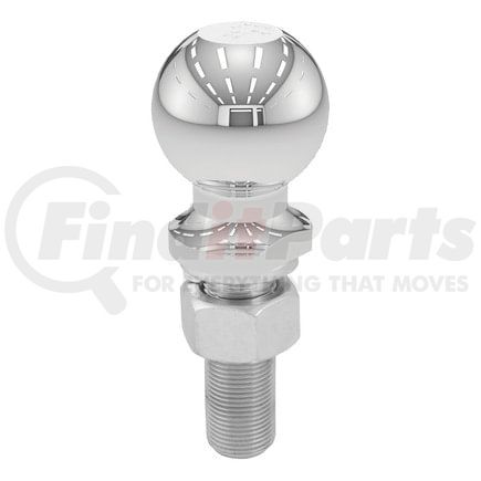 40075 by CURT MANUFACTURING - 2-5/16in. Trailer Ball (1in. x 3in. Shank; 6;000 lbs.; Chrome; Packaged)