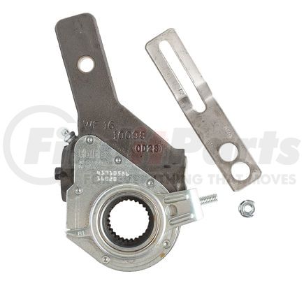 30010016 by HALDEX - Air Brake Automatic Slack Adjuster - 1-1/2"-28 Spline Diameter, 5-1/2" Arm Length, -16° Body Angle