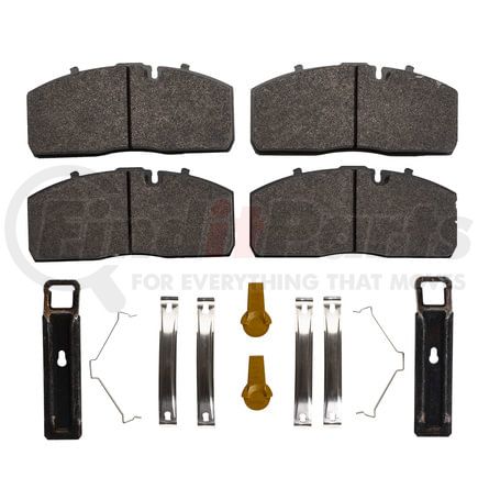 790-22117 by HALDEX - Disc Brake Pad Set - for DBT22LT Modul T GenII